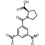 CAS 登录号：143492-63-1， 1-(3,5-二硝基苯甲酰)-D-脯氨酸