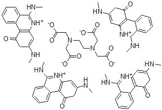 CAS 登录号:143578-51-2, 3,6-二甲基氨基二苯并吡啶鎓乙二胺四乙酸盐