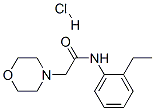 CAS 登录号:143579-14-0, N-(2-乙基苯基)-2-吗啉-4-基乙酰胺盐酸盐