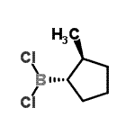 CAS 登录号：143614-94-2， 二氯[(1S,2S)-2-甲基环戊基]硼烷