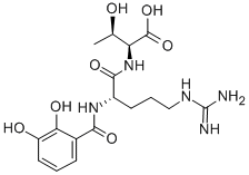 CAS 登录号：143651-45-0， (2S,3R)-2-[[(2S)-5-(二氨基亚甲基氨基)-2-[(2,3-二羟基苯甲酰)氨基]戊酰]氨基]-3-羟基丁酸
