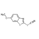 CAS#: 14372-79-3, 6-Methoxy-1,3-Benzothiazol-2-Yl Thiocyanate