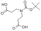 CAS#: 143766-89-6, N-(2-Carboxyethyl)-N-[(1,1-Dimethylethoxy)Carbonyl]-beta-Alanine