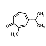 CAS 登录号：143768-61-0， 4-异丙基-2-甲基-2,4,6-环庚三烯-1-酮