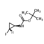 CAS#: 143840-33-9, 2-Methyl-2-Propanyl [(1R,2R)-2-Fluorocyclopropyl]Carbamate