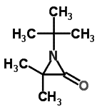 CAS 登录号：14387-85-0， 3,3-二甲基-1-(2-甲基-2-丙基)-2-氮丙啶酮