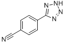 CAS 登录号：14389-10-7， 4-(2H-四唑-5-基)-苯甲腈