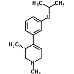 CAS 登录号：143919-32-8， (3R)-4-(3-异丙氧基苯基)-1,3-二甲基-1,2,3,6-四氢吡啶