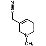 CAS#: 143924-17-8, (1-Methyl-1,2,5,6-Tetrahydro-3-Pyridinyl)Acetonitrile