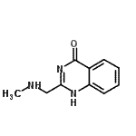 CAS 登录号：143993-12-8， 2-[(甲基氨基)甲基]-4(1H)-喹唑啉酮