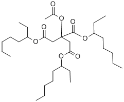 CAS#: 144-15-0, 1,2,3-Tris(2-Ethylhexyl) 2-Acetyloxypropane-1,2,3-Tricarboxylate