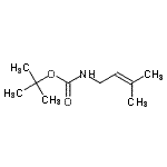CAS#: 144019-26-1, 2-Methyl-2-Propanyl (3-Methyl-2-Buten-1-Yl)Carbamate