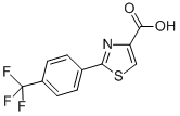 CAS#: 144061-16-5, 2-[4-(Trifluoromethyl)Phenyl]-4-Thiazolecarboxylic Acid