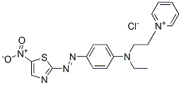 CAS 登录号：14408-21-0， 1-[2-[乙基[4-[(5-硝基噻唑-2-基)偶氮]苯基]氨基]乙基]吡啶鎓氯化物