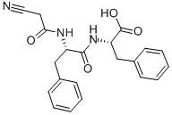 CAS 登录号：144085-32-5， N-[N-(氰基乙酰基)-L-苯丙氨酰]-L-苯丙氨酸