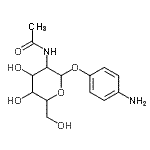 CAS 登录号：14419-59-1， 4-氨基苯基2-乙酰氨基-2-脱氧吡喃己糖苷