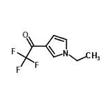 CAS 登录号：144219-82-9， 1-(1-乙基-1H-吡咯-3-基)-2,2,2-三氟乙烷酮
