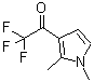 CAS 登录号：144219-83-0， 1-(1,2-二甲基-1H-吡咯-3-基)-2,2,2-三氟乙酮