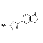 CAS#: 144340-48-7, 5-(2-Methyl-1,3-Thiazol-4-Yl)Indoline