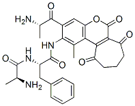 CAS#: 144398-31-2, 5-[[(2S)-1-[[(2S)-1-[[(2S)-2-[(4-Methyl-2-Oxochromen-7-Yl)Amino]-3-Phenylpropanoyl]Amino]-1-Oxopropan-2-Yl]Amino]-1-Oxopropan-2-Yl]Amino]-5-Oxopentanoic Acid