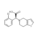 CAS#: 144457-28-3, (2S)-(2-Chlorophenyl)(6,7-Dihydrothieno[3,2-c]Pyridin-5(4H)-Yl)Acetic Acid