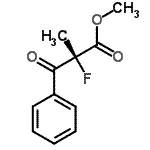 CAS#: 144462-33-9, Methyl (2R)-2-Fluoro-2-Methyl-3-Oxo-3-Phenylpropanoate