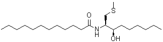 CAS#: 144474-37-3, N-[(2R,3R)-3-Hydroxy-1-(Methylsulfanyl)-2-Nonanyl]Dodecanamide