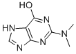 CAS#: 1445-15-4, 2-Dimethylamino-6-Hydroxypurine