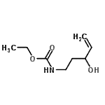 CAS 登录号：144691-93-0， 乙基(3-羟基-4-戊烯-1-基)氨基甲酸酯