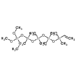 CAS 登录号：144739-99-1， 三甲基1,1,3,3,5,5,7,7-八甲基-7-乙烯基四硅氧烷基原硅酸盐