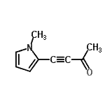 CAS 登录号：144912-18-5， 4-(1-甲基-1H-吡咯-2-基)-3-丁炔-2-酮