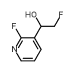 CAS 登录号：145005-31-8， 2-氟-1-(2-氟-3-吡啶基)乙醇