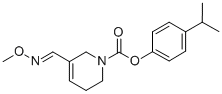 CAS#: 145071-49-4, (4-Propan-2-Ylphenyl) 3-[(E)-Methoxyiminomethyl]-5,6-Dihydro-2H-Pyridine-1-Carboxylate