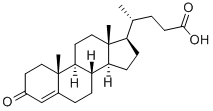 CAS 登录号：1452-29-5， 4-胆烯酸-3-酮