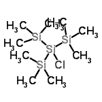 CAS#: 145251-89-4, 2-Chloro-1,1,1,3,3,3-Hexamethyl-2-(Trimethylsilyl)Trisilane