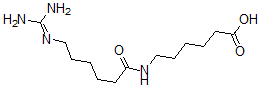 CAS#: 145328-93-4, 6-[6-(Diaminomethylideneamino)Hexanoylamino]Hexanoic Acid