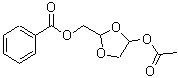 CAS 登录号：145354-82-1， (4-乙酰氧基-1,3-二氧戊环-2-基)甲基苯甲酸酯