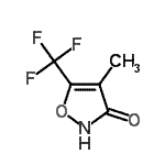 CAS 登录号：145433-09-6， 4-甲基-5-(三氟甲基)-1,2-恶唑-3(2H)-酮