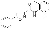 CAS 登录号：145440-89-7， N-(2,6-二甲基苯基)-5-苯基-1,2-恶唑-3-甲酰胺