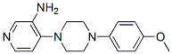 CAS 登录号：14549-66-7， 4-[4-(4-甲氧基苯基)-1-哌嗪基]-3-吡啶胺