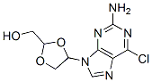 CAS 登录号：145514-00-7， [(2R,4S)-4-(2-氨基-6-氯嘌呤-9-基)-1,3-二氧戊环-2-基]甲醇