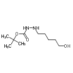 CAS#: 145525-49-1, 2-Methyl-2-Propanyl 2-(5-Hydroxypentyl)Hydrazinecarboxylate