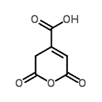 CAS#: 14556-16-2, 2,6-Dioxo-3,6-Dihydro-2H-Pyran-4-Carboxylic Acid