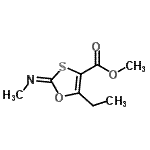CAS#: 145627-56-1, Methyl (2E)-5-Ethyl-2-(Methylimino)-1,3-Oxathiole-4-Carboxylate