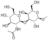 CAS#: 145633-28-9, N-[(2R,3R,4R,5S,6S)-2-[(2R,3S,4S,5R,6R)-3,5-Dihydroxy-2-(Hydroxymethyl)-6-Methoxyoxan-4-Yl]Oxy-4,5-Dihydroxy-6-(Sulfanylmethyl)Oxan-3-Yl]Acetamide