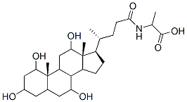CAS 登录号：145644-16-2， (2S)-2-[[(4R)-4-[(1R,3S,5S,7R,10S,12S,13R,17R)-1,3,7,12-四羟基-10,13-二甲基-2,3,4,5,6,7,8,9,11,12,14,15,16,17-十四氢-1H-环戊二烯并[a]菲-17-基]戊酰]氨基]丙酸