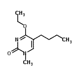 CAS#: 145729-66-4, 5-Butyl-4-Ethoxy-1-Methyl-2(1H)-Pyrimidinone