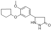 CAS 登录号：145743-47-1， 5-[3-(环戊基氧基)-4-甲氧基苯基]-3-吡唑烷酮