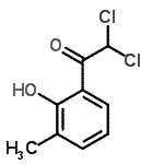CAS 登录号：145818-23-1， 2,2-二氯-1-(2-羟基-3-甲基苯基)乙酮