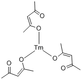 CAS 登录号：14589-44-7， (OC-6-11)-三(2,4-戊烷二酮)-铥